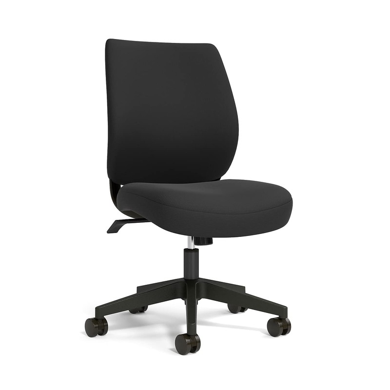Union & Scale Staples UN59380 Essentials Fabric Task Chair, Black