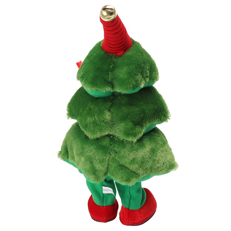 Singing Dancing Christmas Tree, Electric Wiggle Stuffed Christmas Tree Plush