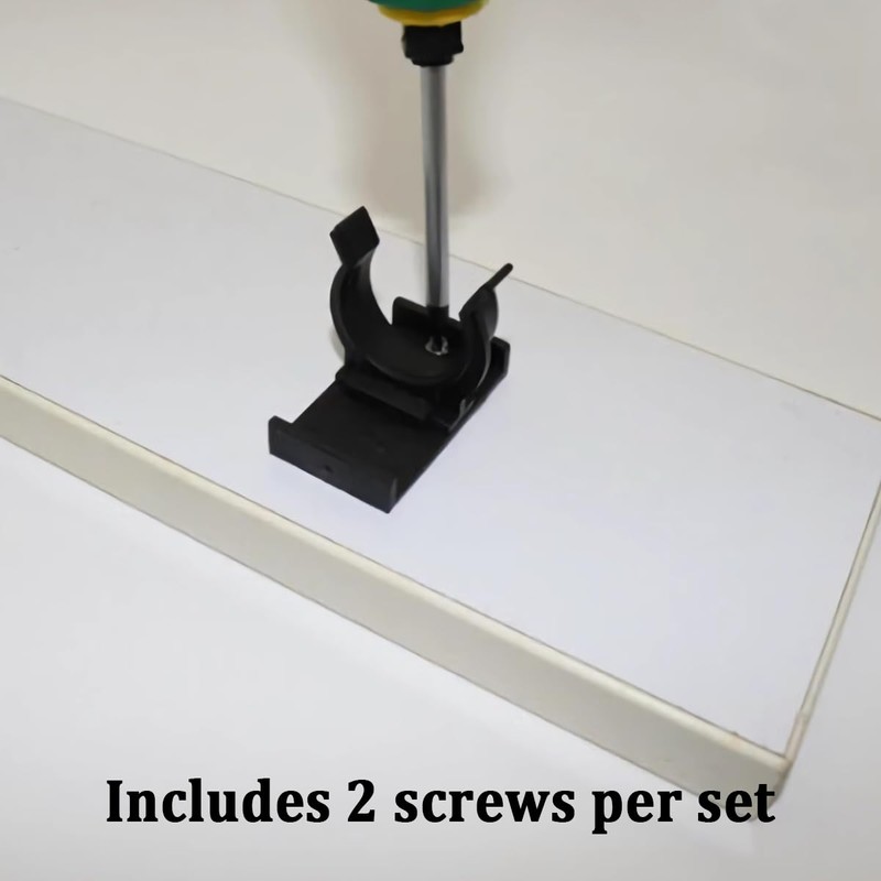 XXLKVSK 10 Sets Plinth Clips Plastic Bath Panel Clips Kitchen