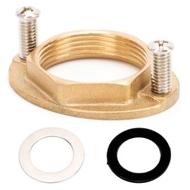4pack Brass Faucet Lock Nut (Inner Diameter:32mm/1.25''), Installation Kit Bathroom Lock Nuts for Kitchen Basin Sink 4set