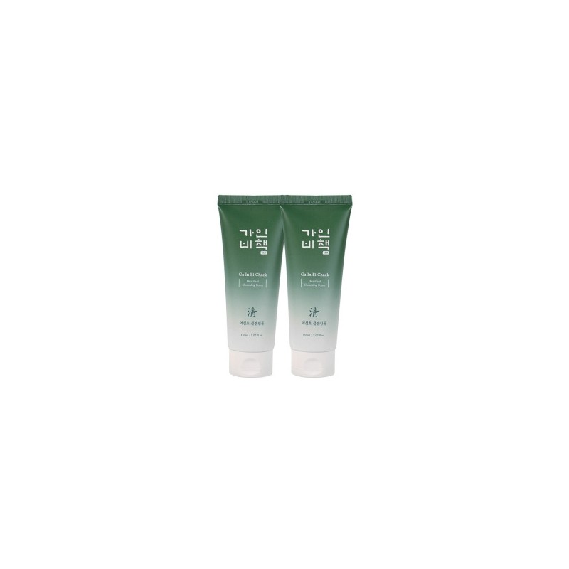 (1+1) Gainbi Cheong Eoseongcho Cleansing Foam 150ml / Herbal Soothing