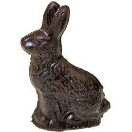 Lang’s Chocolates – Dark Chocolate Hollow Easter Bunny – 5.5” Tall – Kosher – Gluten-Free – Dairy-Free – Gourmet Chocolate Bunny