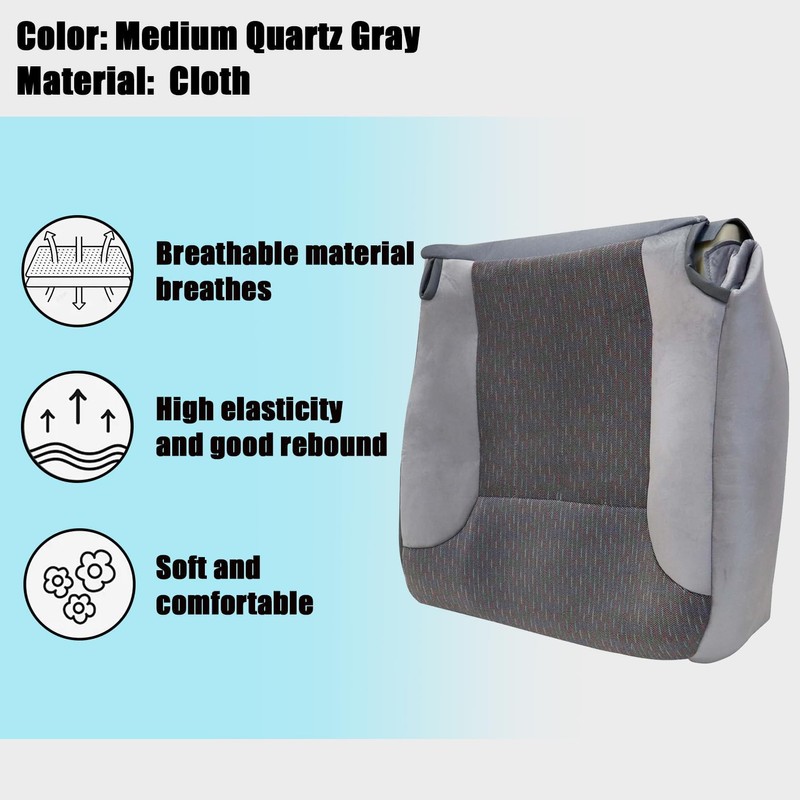 NLQR D5 or C3 Medium Quartz Gray Front Driver Side
