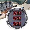 2in 3‑In‑1 Meter Cooling Water Temperature Oil Pressure Fuel Level