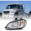Left Set Headlights Fit For 2004-2013 Freightliner M2 Replacement Headlamp