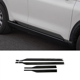 KELEIMAI Car Accessories Fit for Honda CR-V CRV 2023 2024 Body Side Door Molding Cover Trim (Glossy Black) 6PCS ABS