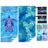 2 Pack Microfiber Lightweight Beach Towel Sand Free Quick Dry