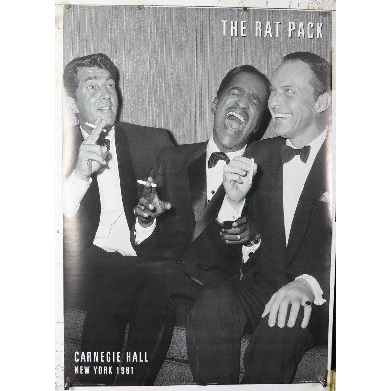 The Rat Pack (Carnegie hall 1961) Poster vintage 24.50" X