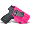 IWB KYDEX Universal Gun Holster, Adjustable Cant & 'Posi-Click' Retention,