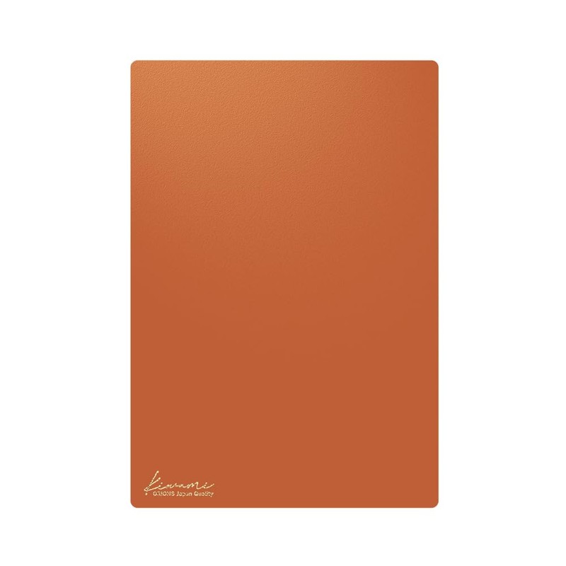 共栄プラスチック 下敷 ライティングマット B6 ブラウン＆キャメル WMS-B6-RBC