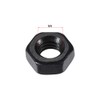 uxcell M4 Carbon Steel Grade 8 Hexagon Hex Nut Black
