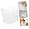 SHOWERORO Countertop Storage Box Small Vanity Organizer for Bathroom Makeup