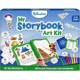 Unbranded "Skillmatics Storybook Art Kit – DIY Creative Activity with 150+ Stickers – Per