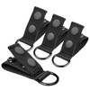 ArrErr 4 Pack Duty Belt Keeper with D Ring Double