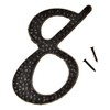 Hy-Ko Products DC-5/8 Die Cast Aluminum House Number 8 (EIGHT)