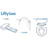 Lifty Loo Toilet Seat Handle - Lift More, Less Mess