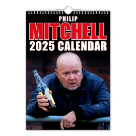 The Calendar King // Phil Mitchell - 2025 Wall Calendar (Full Colour, A4 Size)