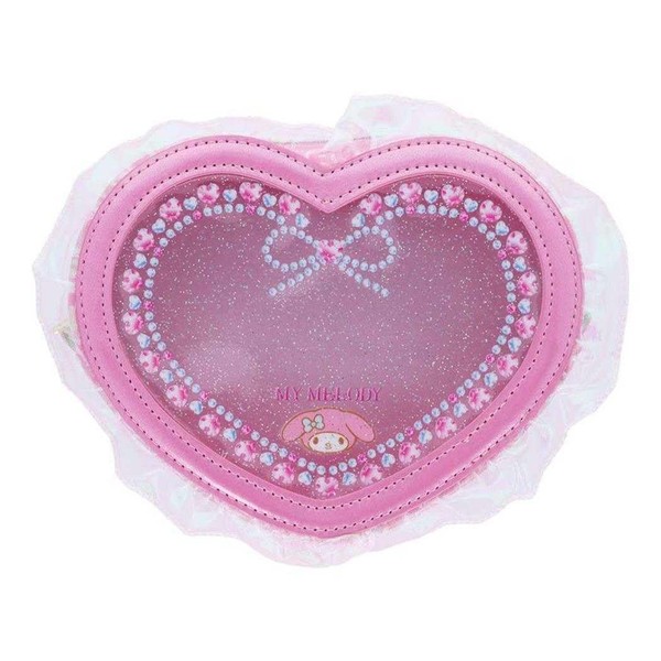 Sunstar Stationery Sanrio Character Pouch, Heart-shaped, Y2K Ballet Core, My