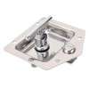 Flush Mount Lock Stainless Steel Toolbox Latch with 2pcs Key