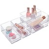STORi SimpleSort 6-Piece Stackable Clear Drawer Organizer Set | 6"