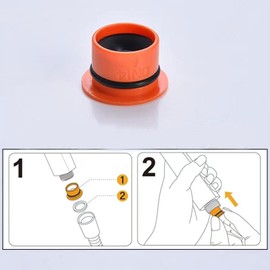 Shower Flow Limiter Set, Effective Shower Flow Management, Water Flow Regulator Set, Water Consumption, Pack of 10