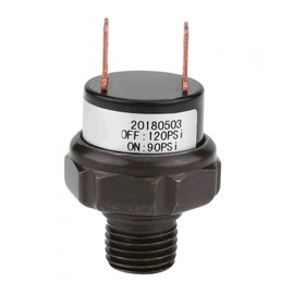 Pressure Control Air Compressor Pressure Switch, Automatic Air Compressor Parts, for Air Compressor Replacement Replacing Broken or Old Ones Repair(90-120 PSI)