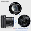 Haoge Metal Square Lens Hood for Leica q3 Q2 Q