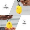 BESPORTBLE Cute Fluffy Chicken Keychain for Women Adorable Handbag Purse