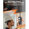 6-in-1 Stud Finder Wall Scanner, POROMETISTO DSF01 Wall Stud Finder