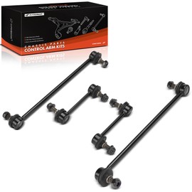 A-Premium Set of 4, Front & Rear Sway Bar Links Stabilizer Bar Links Kit, Compatible with Toyota Celica 2000-2005
