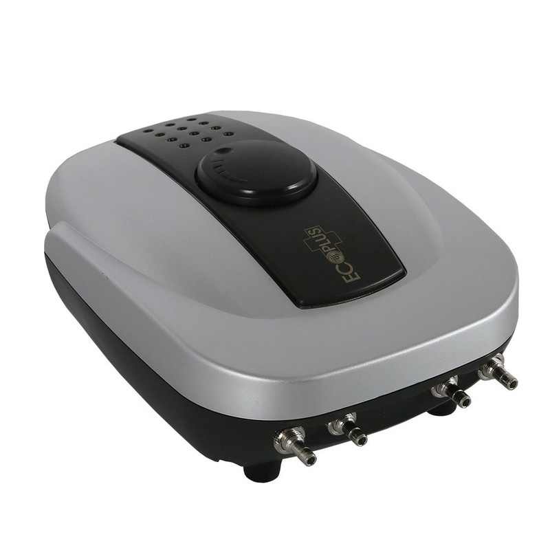 EcoPlus 143 GPH (640 LPH, 8W) Air Pump w/ 4