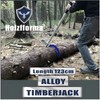 Holzfforma Alloy Timberjack Wood Chuck Log Lifter Roller Fencing Jack
