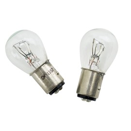RoadPro RP-1157LL Clear Heavy Duty Long-Life Replacement Bulbs for 3157 automotive turn signal, stop and tail lights bulbs - Pack of 2