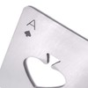 Bottle Openers, Ace of Spades, Credit Card Size, Stainless Steel,