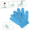 Guante Exfoliante de Baño de Nylon – VILLCASE Azul Talla