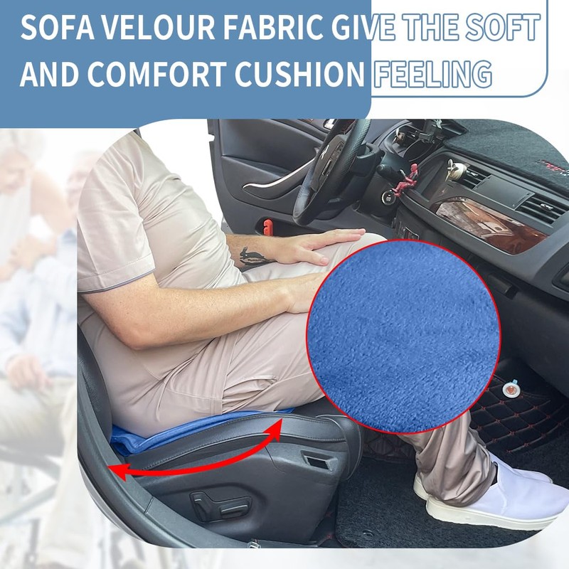 Ehucon Swivel Seat Cushion with 360 Rotating, Active Seat Cushion