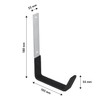 Maclean Wall Mount | Universal Holder for Tyres, Wheels, Bicycle,