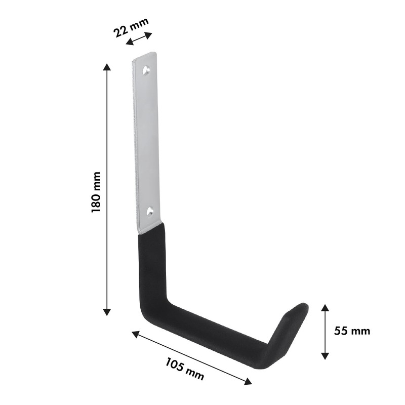 Maclean Wall Mount | Universal Holder for Tyres, Wheels, Bicycle,