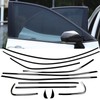 Chrome Delete Window Trim for Toyota Camry 2018-2024 Stainless Steel