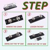 SIGANDG 400 Amp ANL Fuse Holder 0/2/4 Gauge Fuse Block