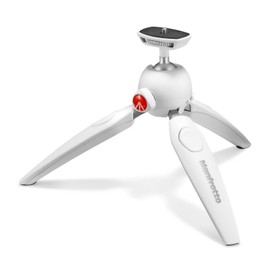 Manfrotto MTPIXIEVO-WH Mini Tripié Pixi Evo, color Blanco