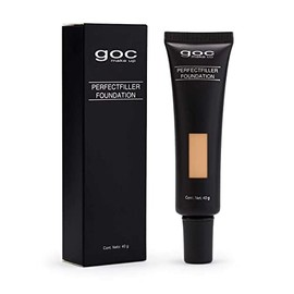 Maquillaje liquido, Perfect Filler Foundation, GOC, Extra cobertura, Acabado matte con efecto natural, Textura suave, Para todo tipo de piel, Tono 200