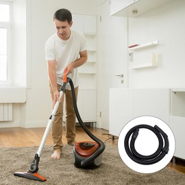 Manguera de Extensión Flexible para Aspiradora Tubo Adaptador de Silicona Compatible Herramientas Eléctricas Extensor Compacto para Recolección de Polvo Taller y Hogar