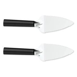 RADA Serrated Server Pie Cutter Stainless Steel Resin, Made in the USA, 9-1/4 Inches, Pack of 2