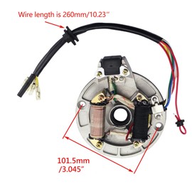 PRO BAT Lifan Magneto Flywheel Stator Plate for CRF50 CRF70 90cc 110cc 125cc Kick Start PIT PRO Trail Dirt Bike Go Kart Dune Buggy