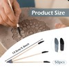 Sanding Sticks 50 Pcs, Double-Ended Sanding Tools for Wood &