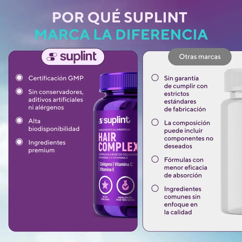 Vitaminas Para Cabello Mujer Con Biotina Y Colágeno 90 Cápsulas