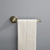 Towel Ring + 12 Inch Towel Bar, Brass Bathroom Accessories