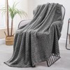 Exclusivo Mezcla Extra Large Flannel Fleece Throw Blanket, 50x70 Inches