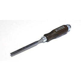 Narex Piercing Chisel - Flat with Dark Grip - 12 mm